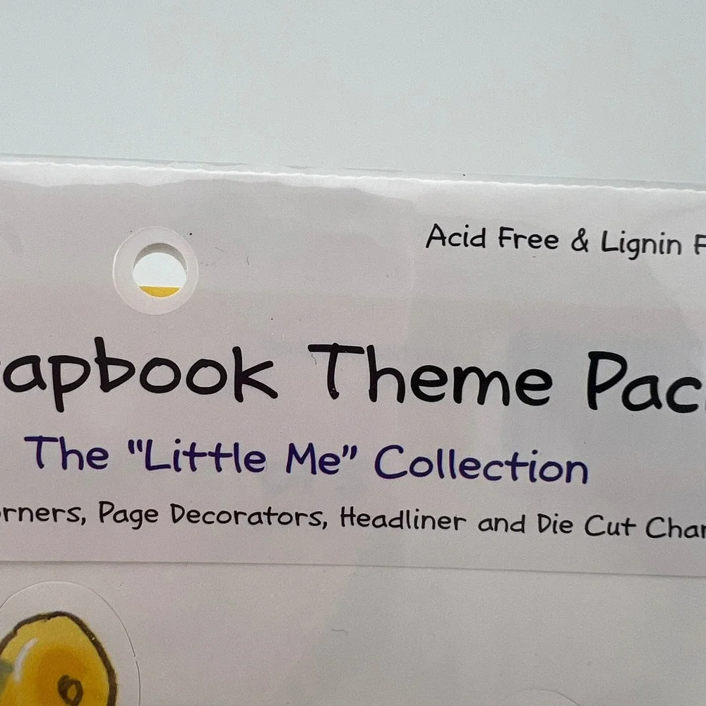 Little Suzy's Zoo Little Me Scrapbook Theme Pack Die Cuts USA Made